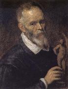 PALMA GIOVANE Portrait of a Sculptor oil